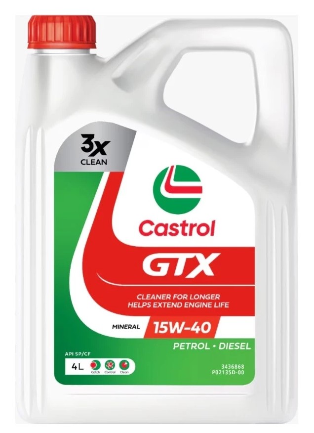 castrol gtx 15w40 4l